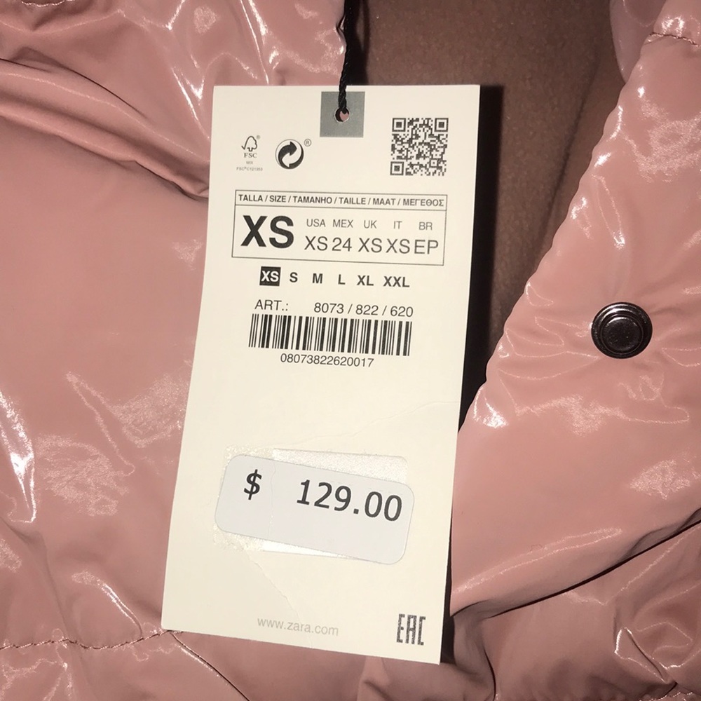 Women’s Zara Puffer Coat - Picture 5 of 6